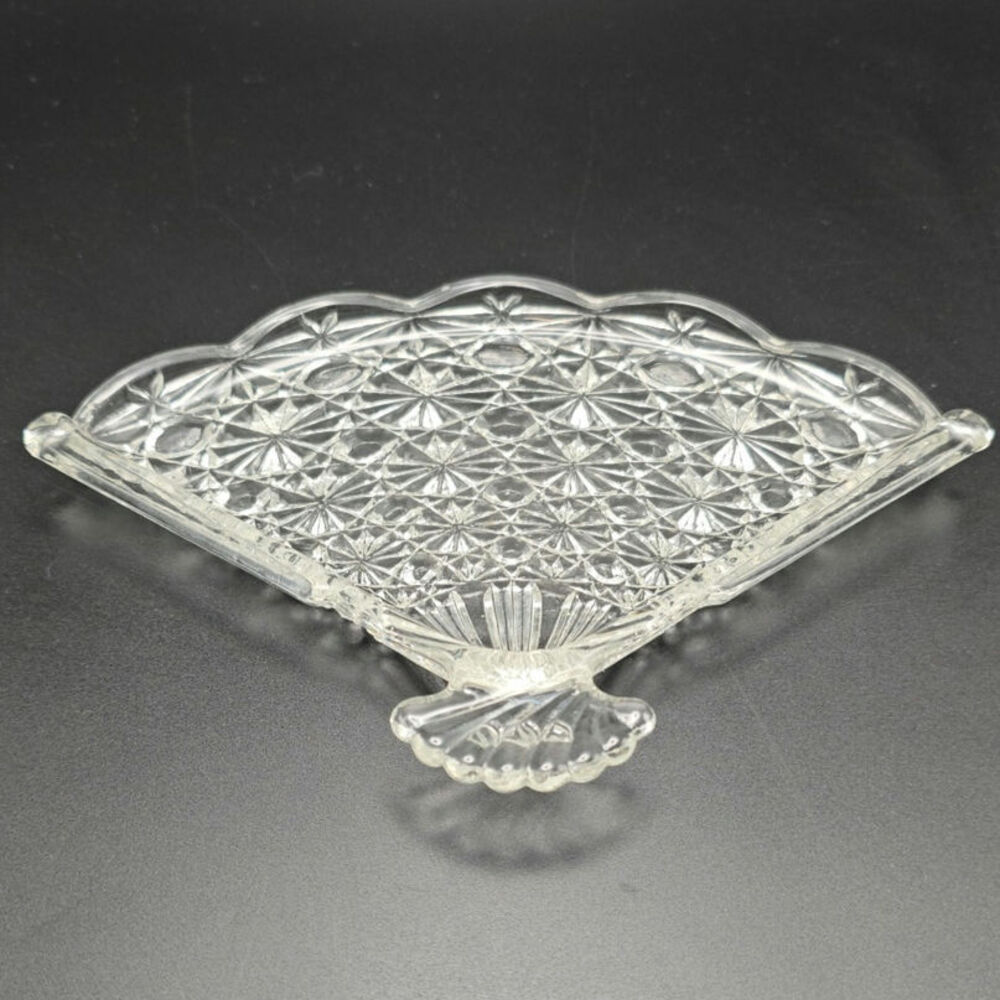 Vintage Avon Crystal Trinket Dish vanity tray